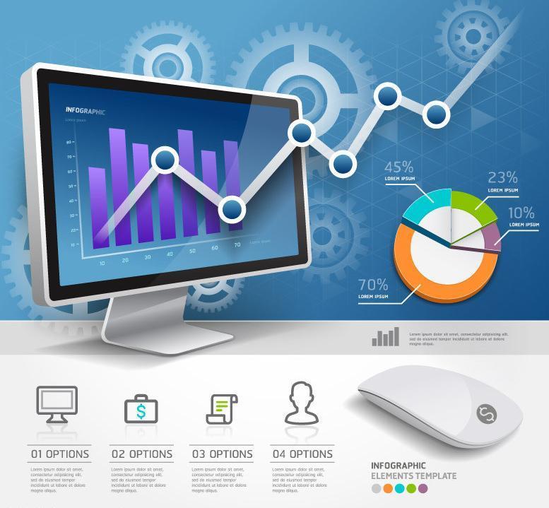 商务创意信息图片 视觉化咨询服务的未来趋势